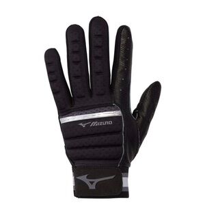 Mizuno B-130 Baseball Batting Glove Men Size XXL Extra Extra Large Black